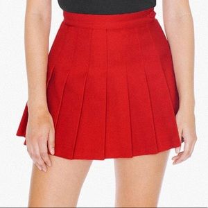 American Apparel Pleated Tennis Skirt